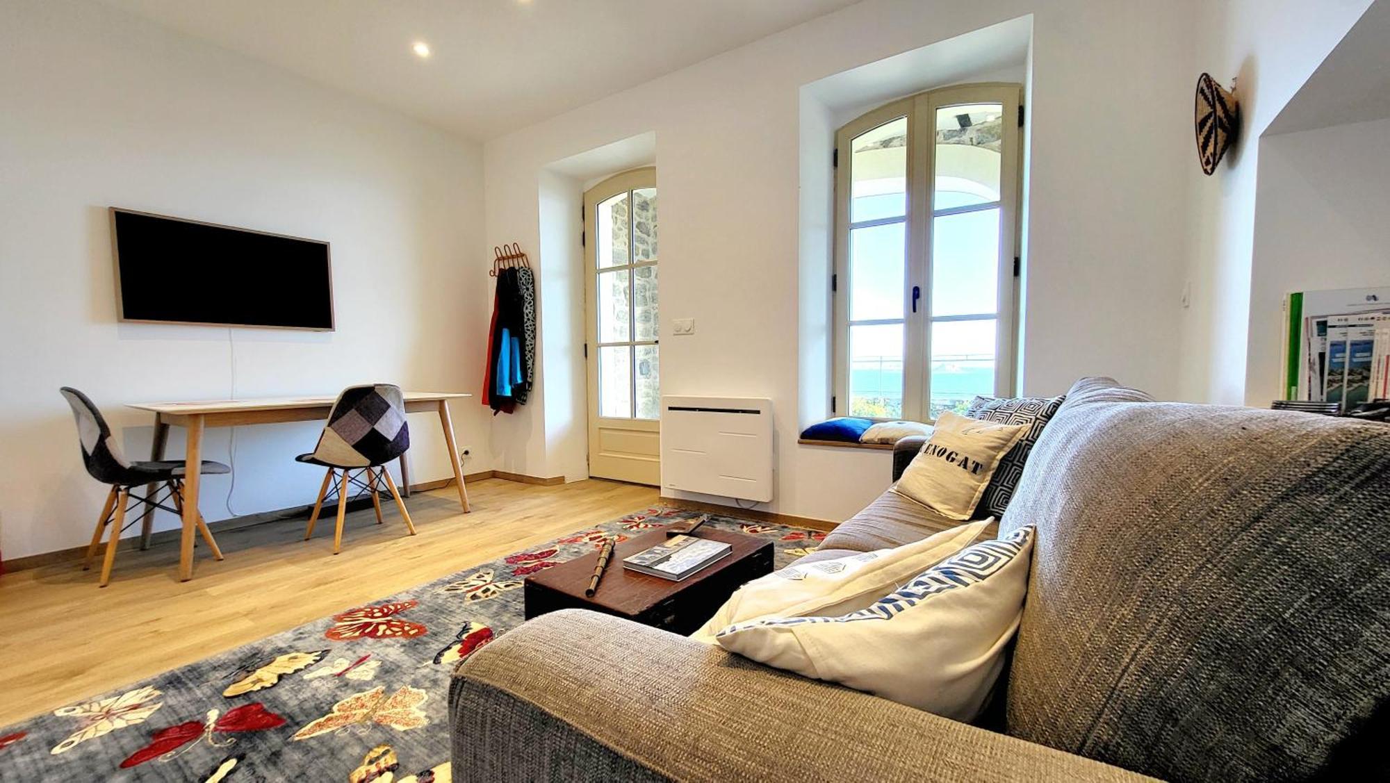 Vue Pleine Mer A La Perle Marine - La Terrasse Dinard Exteriér fotografie