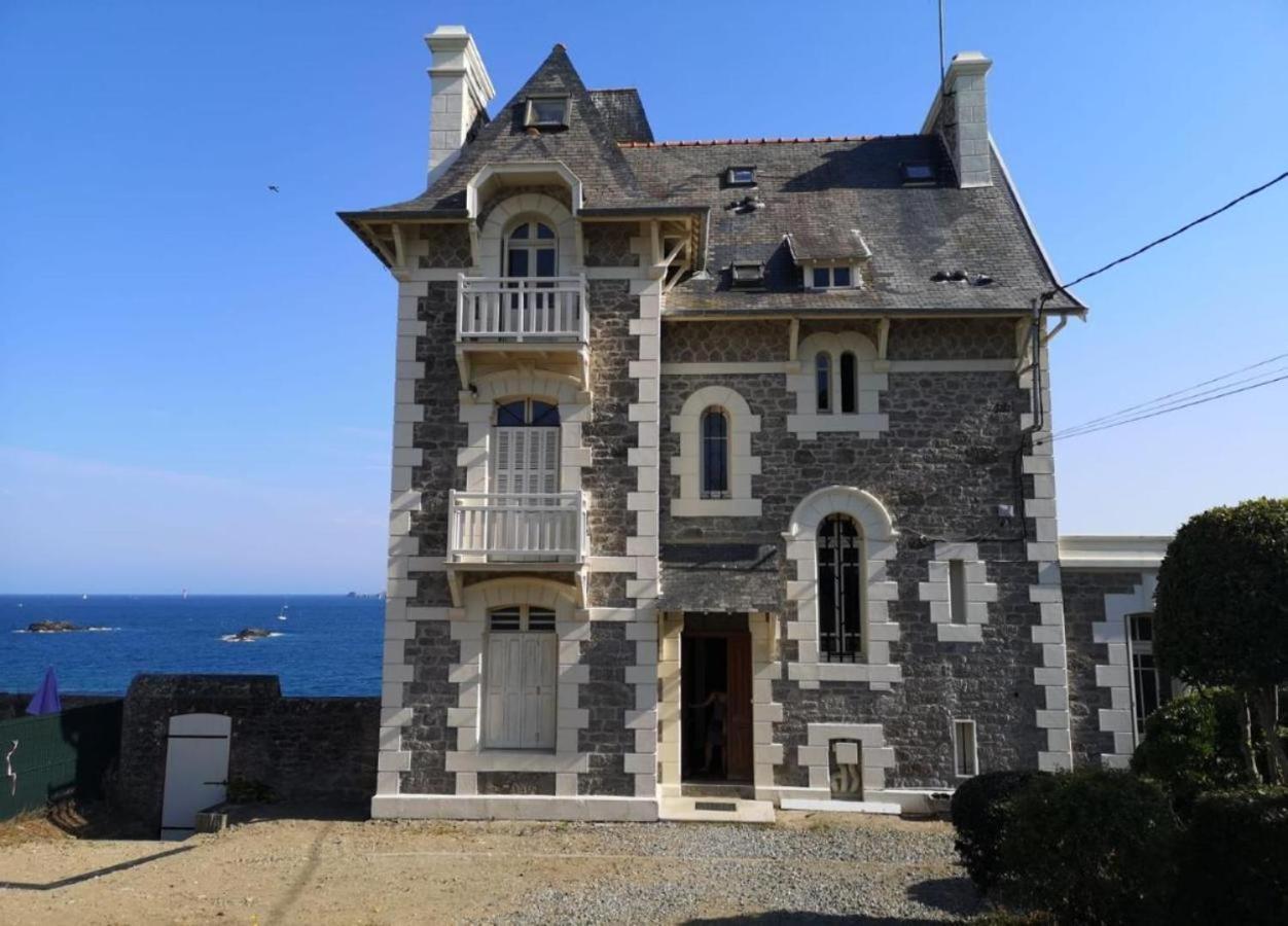 Vue Pleine Mer A La Perle Marine - La Terrasse Dinard Exteriér fotografie